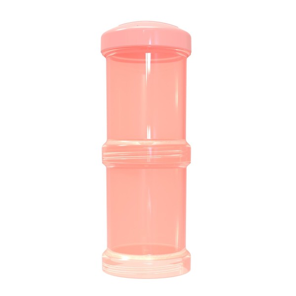Twistshake Container Pastel Peach, Pulverbehälter / Snackdöschen Doppelpack