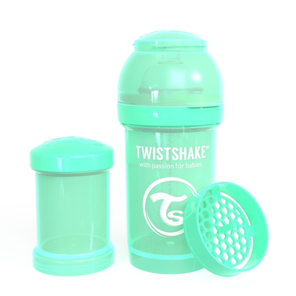 Twistshake Anti-Colic Flasche 180 ml Pastel Green