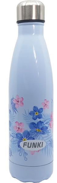 FUNKI Trinkflasche 0.5l Hawaii 6065.001 blau 220x66mm