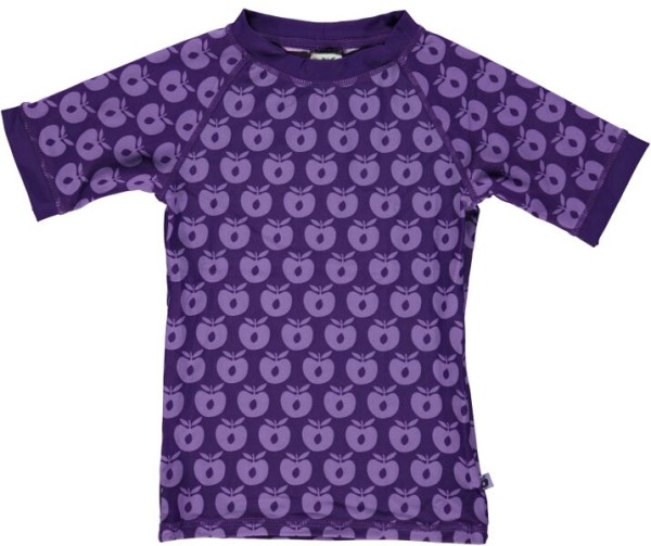 Smafolk Swimwear T-Shirt Apples purple