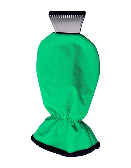 Printwear Eiskratzer mit XXL-Schutz-Handschuh, green