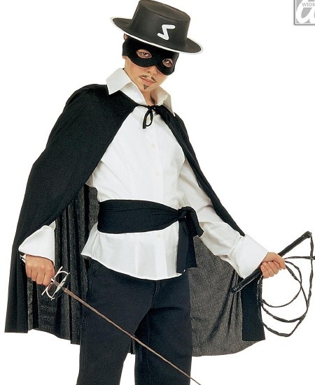 Widmann Kinder Kostüm Superheld (Zorro)
