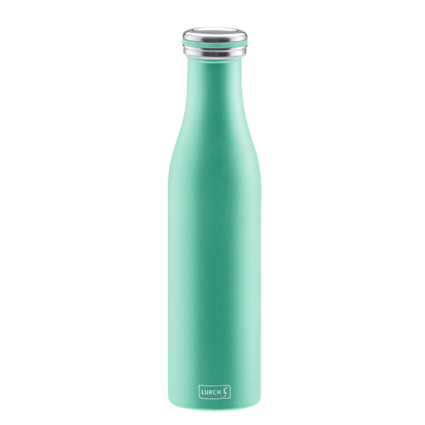 Lurch Isolier-Flasche Edelstahl 0.75l pearl green