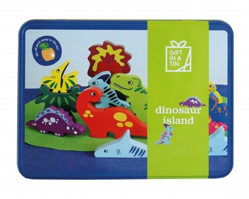 apples to pears Gift in a Tin - Dinosaurier Island, Geschenkbox - Giant