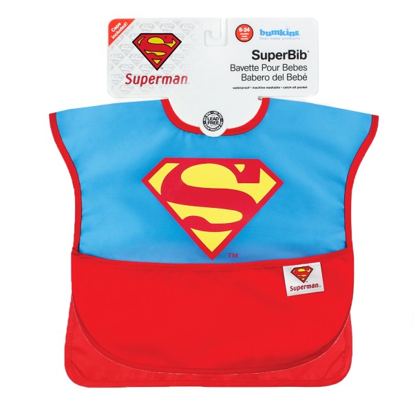 Bumkins Super Esslatz Superman mit Cape