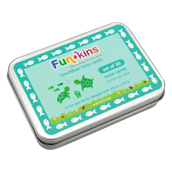 My Funkins 30 Lunchbox Notizkarten, Meeresschildkröten