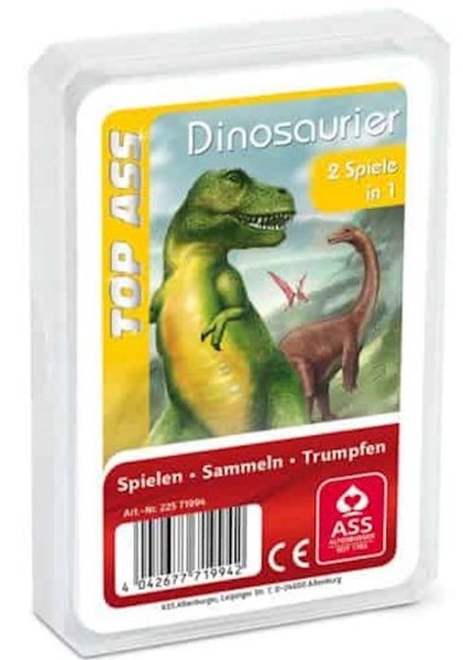 TOP ASS Dinosaurier Quartett