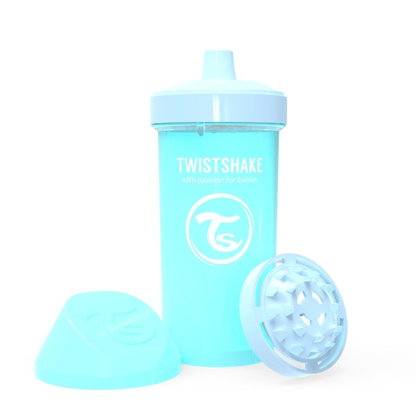 Twistshake Kid Cup 360ml 12+m Pastel Blue, Trinkflasche