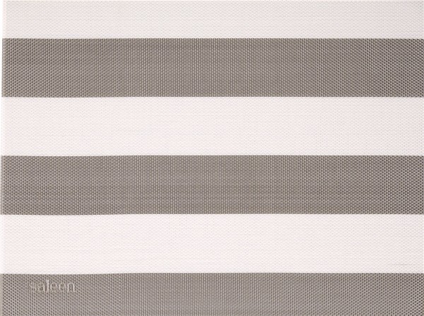Westmark Tischset Stripes, eckig, beige, weiss, 32x42cm