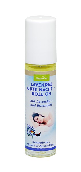 NaturGut Lavendel Gute Nacht Roll On 10 ml mit Lavendel und Rosenduft